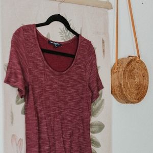 Red Body-con Dress (Midi)